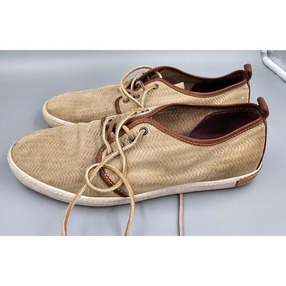 Blackstone DM52 Viktor Retro Indie Mod Cut Suede Shoes in Mouton EU Size 43 - Picture 1 of 8